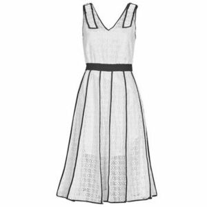 Krátke šaty Karl Lagerfeld KL EMBROIDERED LACE DRESS vyobraziť