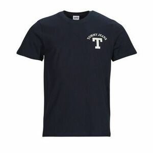 Tričká s krátkym rukávom Tommy Jeans TJM REG CURVED LETTERMAN TEE vyobraziť