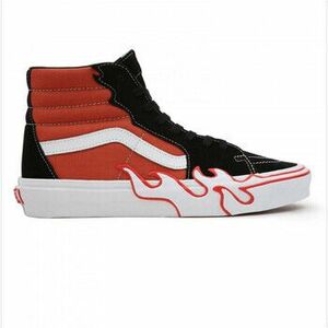 Skate obuv Vans Sk8-hi flame vyobraziť