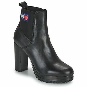 Čižmičky Tommy Jeans Essentials High Heel Boot vyobraziť