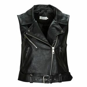 Kožené bundy Only ONLVERA FAUX LEATHER WAISTCOAT vyobraziť