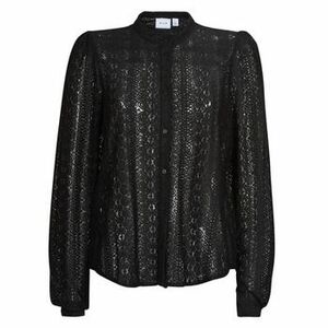 Blúzka Vila VICHIKKA LACE L/S SHIRT vyobraziť