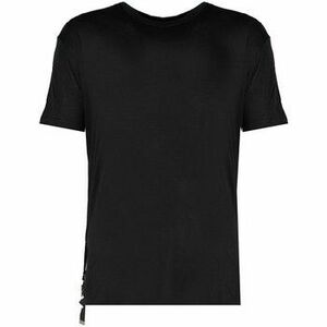 Tričká s krátkym rukávom Les Hommes LKT144 740U | Relaxed Fit Lyocell T-Shirt vyobraziť