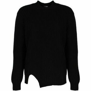 Svetre Les Hommes LHK108 647U | Round Neck Asymetric Sweater vyobraziť