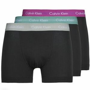 Calvin Klein čierne pánske boxerky Trunk - S vyobraziť