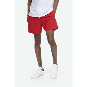 Plavkové šortky Lacoste červená farba vyobraziť