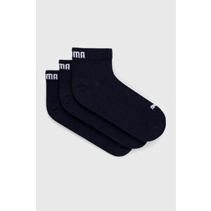 Ponožky Puma (3-pack) 90697822 tmavomodrá farba vyobraziť