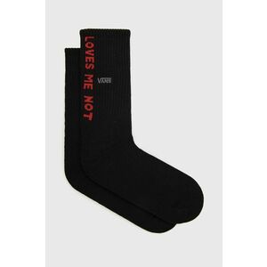 Ponožky Vans VN0A7S9WBLK1-BLACK, pánske, čierna farba vyobraziť