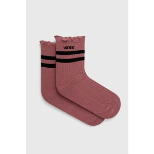 Ponožky Vans VN0A4S8PYRT1-DECOROSE, dámske, ružová farba vyobraziť