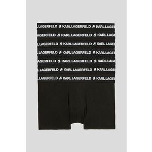 Boxerky Karl Lagerfeld pánske, čierna farba vyobraziť