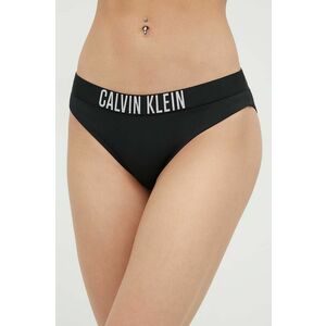Plavkové nohavičky Calvin Klein čierna farba, vyobraziť