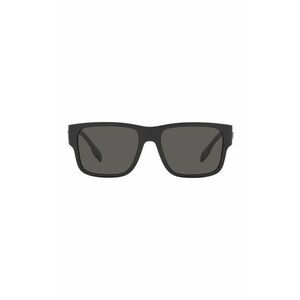 Slnečné okuliare Burberry pánske, čierna farba vyobraziť