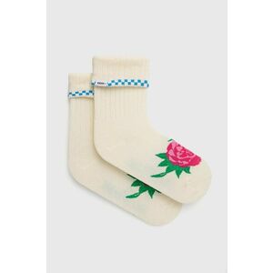 Ponožky Vans dámske, béžová farba vyobraziť