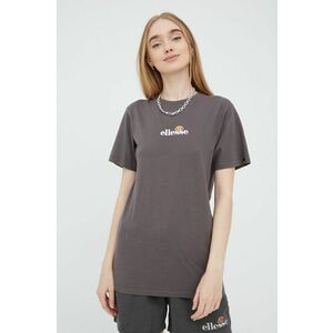Bavlnené tričko Ellesse SGM13148-PINK, šedá farba, vyobraziť