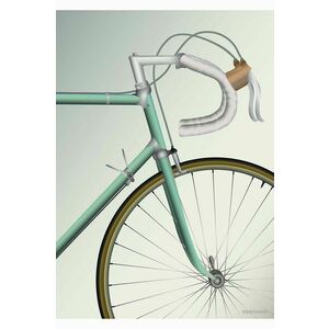 Vissevasse Plagát Racing Bicycle 30x40 cm vyobraziť