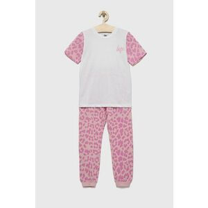 Detské pyžamo Hype ružová farba, vzorovaná vyobraziť