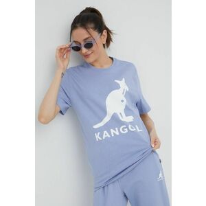 Bavlnené tričko Kangol KLEU005.D-116, vyobraziť