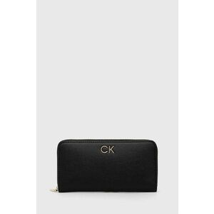 Peňaženka Calvin Klein dámsky, čierna farba vyobraziť