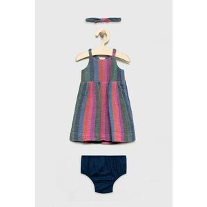 Dievčenské bavlnené šaty GAP mini, áčkový strih vyobraziť