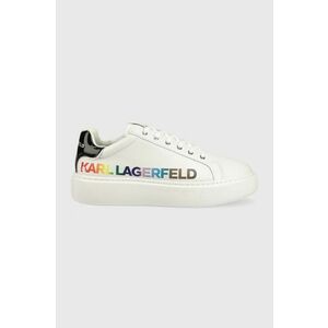 Tenisky Karl Lagerfeld Maxi Kup biela farba, vyobraziť