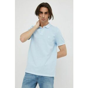Bavlnené polo tričko Marc O'Polo jednofarebné vyobraziť