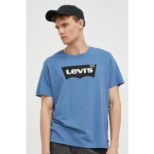 Bavlnené tričko Levi's s potlačou vyobraziť