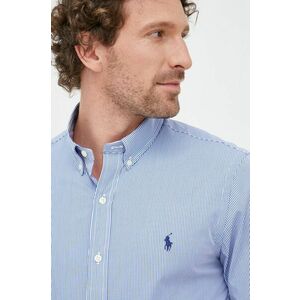 Košeľa Polo Ralph Lauren pánska, slim, s golierom button-down vyobraziť