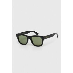 Slnečné okuliare Gucci pánske, zelená farba vyobraziť