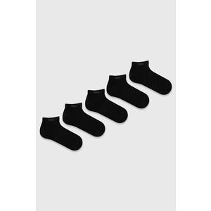Ponožky BOSS (5-pak) pánske, čierna farba vyobraziť