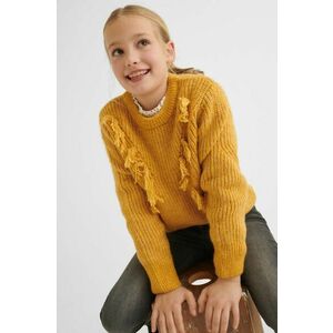 Detský sveter Mayoral žltá farba, vyobraziť