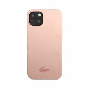 Puzdro na mobil Lacoste Iphone 13 6, 1" ružová farba vyobraziť