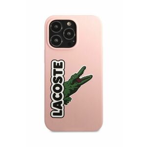 Puzdro na mobil Lacoste Iphone 13 Pro / 13 6, 1" ružová farba vyobraziť