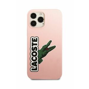 Puzdro na mobil Lacoste Iphone 13 Pro Max 6, 7" ružová farba vyobraziť
