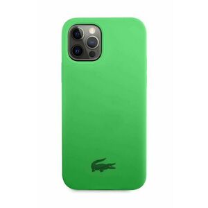Puzdro na mobil Lacoste zelená farba vyobraziť