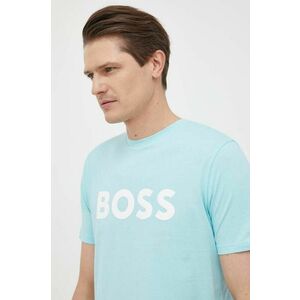 Bavlnené tričko BOSS BOSS CASUAL s potlačou vyobraziť