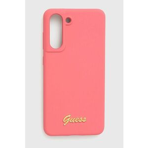 Puzdro na mobil Guess S21 Ge G990 ružová farba vyobraziť