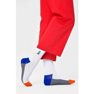 Ponožky Happy Socks dámske, biela farba vyobraziť