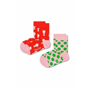 Detské ponožky Happy Socks 2-pak vyobraziť