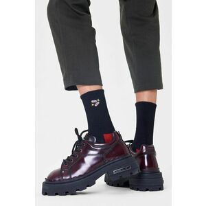 Ponožky Happy Socks pánske, čierna farba vyobraziť