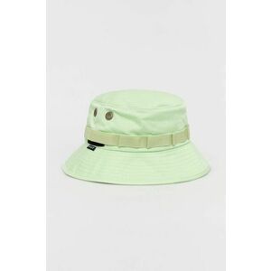 Bavlnený klobúk HUF zelená farba, bavlnený vyobraziť