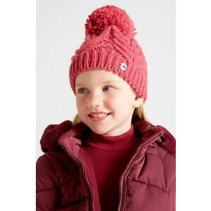 Detská čiapka Mayoral ružová farba biela, vyobraziť