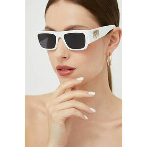 Slnečné okuliare Chiara Ferragni dámske, biela farba vyobraziť