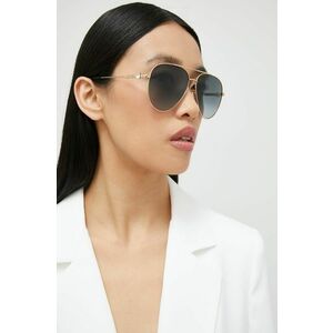 Slnečné okuliare Jimmy Choo dámske, čierna farba vyobraziť