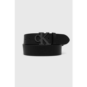 Opasok Calvin Klein Jeans dámsky, čierna farba vyobraziť