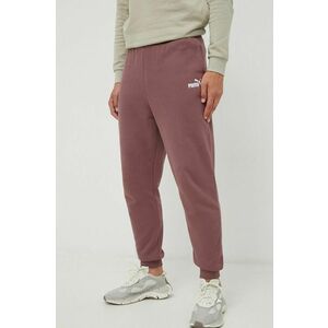 Nohavice Puma dámske, fialová farba, jednofarebné vyobraziť