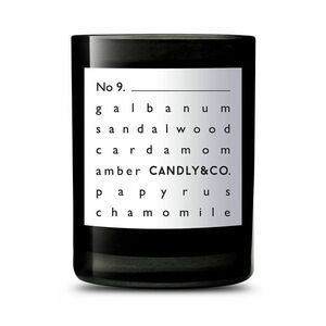 Candly Voňavá sójová sviečka No.9 Galbanum & Sandalwood vyobraziť