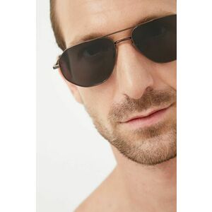 Slnečné okuliare Tommy Hilfiger pánske, čierna farba vyobraziť