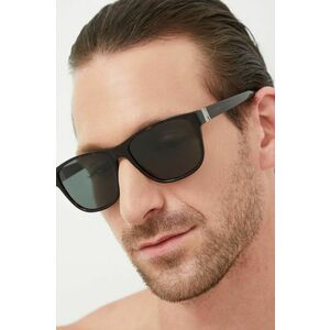 Slnečné okuliare Tommy Hilfiger pánske, hnedá farba vyobraziť