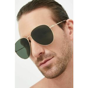 Slnečné okuliare Tommy Hilfiger pánske, zlatá farba vyobraziť