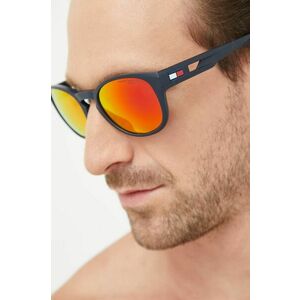 Slnečné okuliare Tommy Hilfiger pánske, tmavomodrá farba vyobraziť